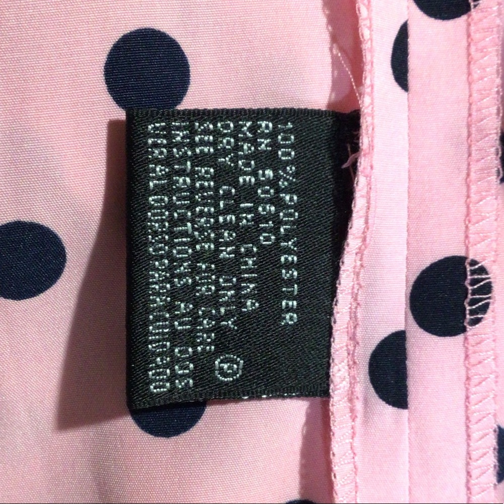 Kasper Polka Dot High Neck Sleeveless Blouse size 12 - Picture 11 of 15